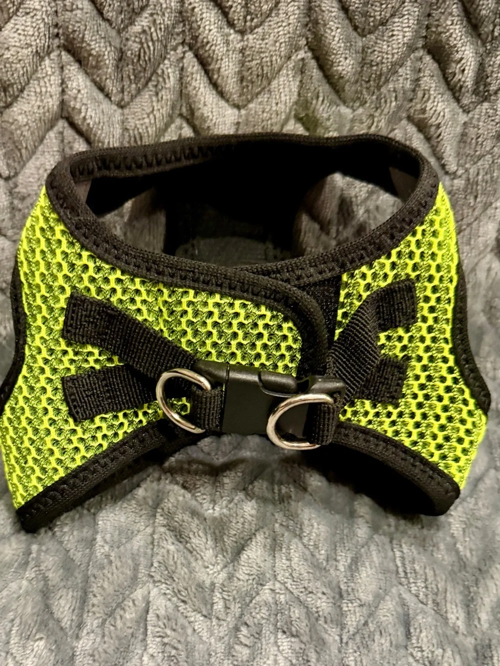 Voyager Neon Green Reflective Dog Harness - Breathable Vest